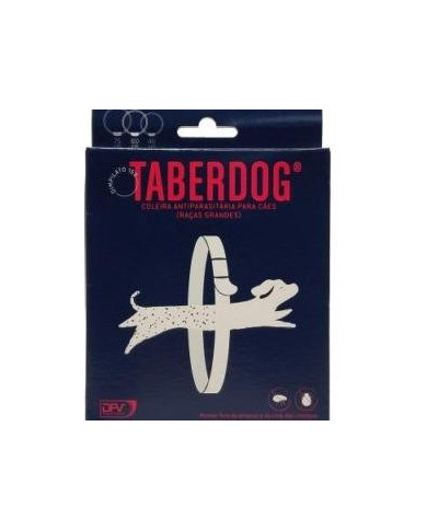 COLLAR ANTIPARASITOS TABERDOG PARA PERROS DE RAZAS PEQUEÑAS 40CM