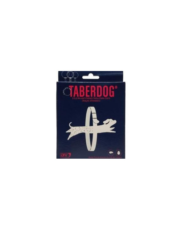 TABERDOG COLEIRA ANTIPARASITÁRIA CÃES RAÇAS PEQUENAS 40CM