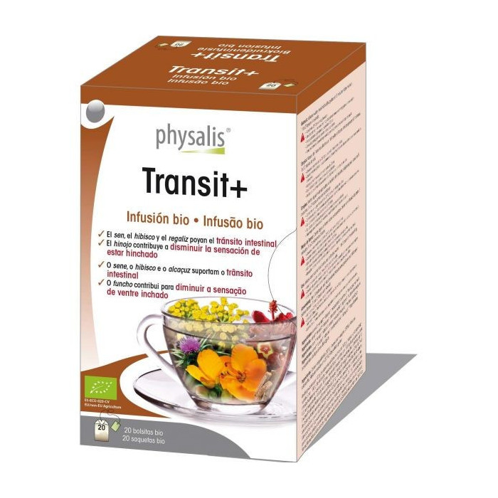 PHYSALIS INFUSÃO BIO TRANSIT+ 20 SAQUETAS