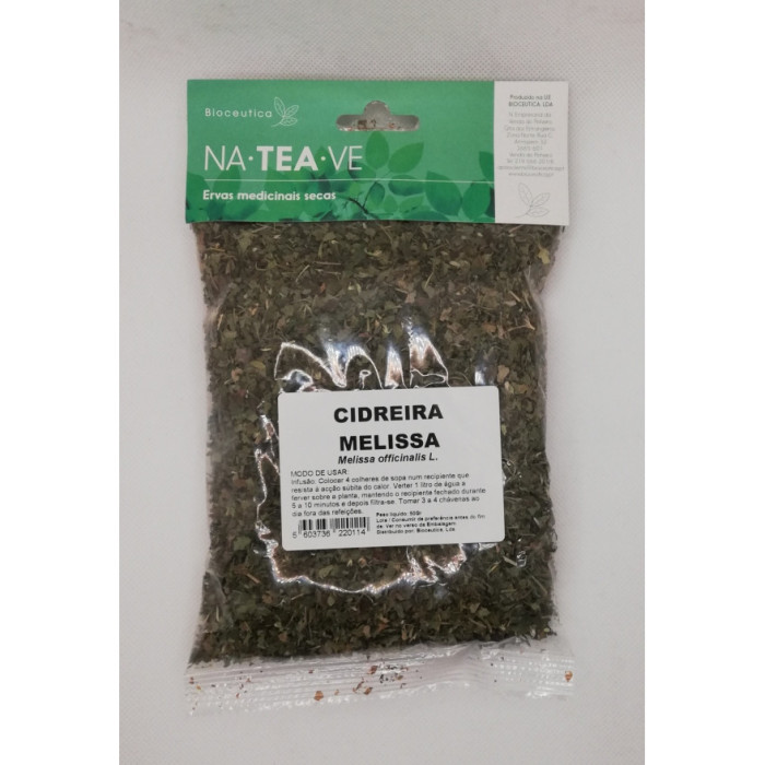 CHÁ CIDREIRA MELISSA BIOCEUTICA 50g