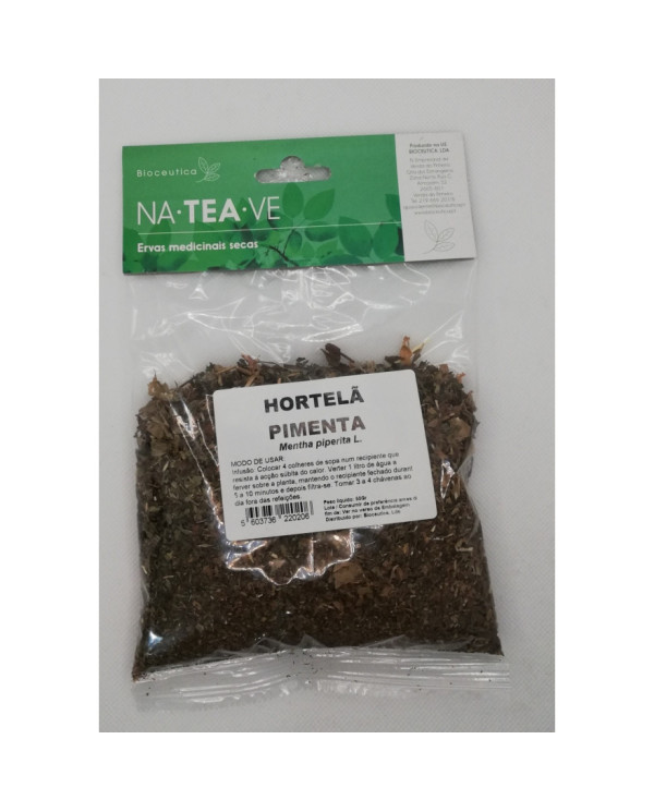 CHÁ HORTELÃ-PIMENTA BIOCEUTICA 50g