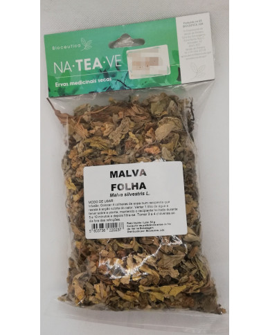 CHÁ MALVA FOLHAS BIOCEUTICA 50g