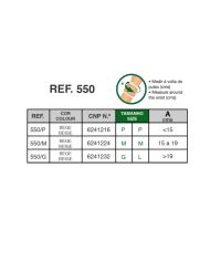 PEETH PULSO ELÁSTICO REFORÇADO TAM S BEGE