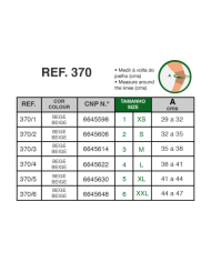 PEETH JOELHO ELÁSTICO TECIDO TÉRMICO TAM 4 BEGE