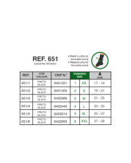 PEETH PÉ ELÁSTICO COM REFORÇO DE CALCANHAR TAM 4 PRETO