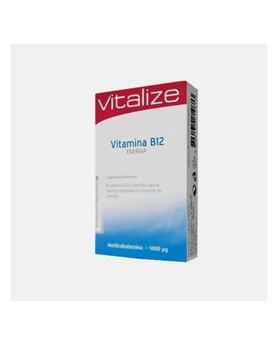 Vitalize Vitamina B12 METILCOBALAMINA 1000MCG 40 COMPRIMIDOS