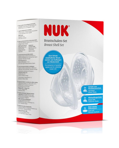 NUK KIT DE CONCHAS PARA O PEITO 6 UNID
