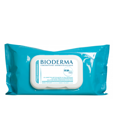 BIODERMA ABCDERM H2O TOALHETES X 60 uni