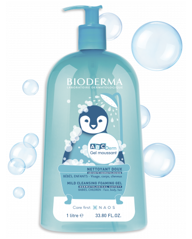 BIODERMA ABCDERM GEL ESPUMOSO 1L