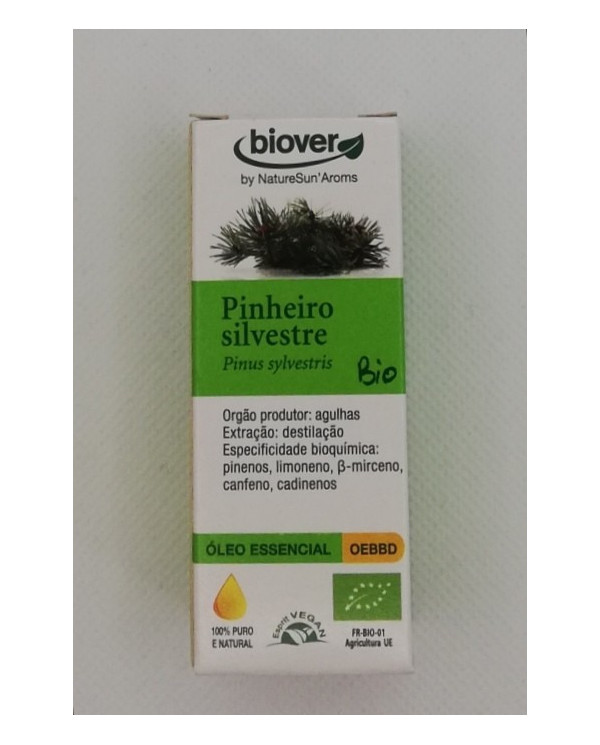 ÓLEO ESSENCIAL DE PINHEIRO SILVESTRE BIO 10ML- BIOVER