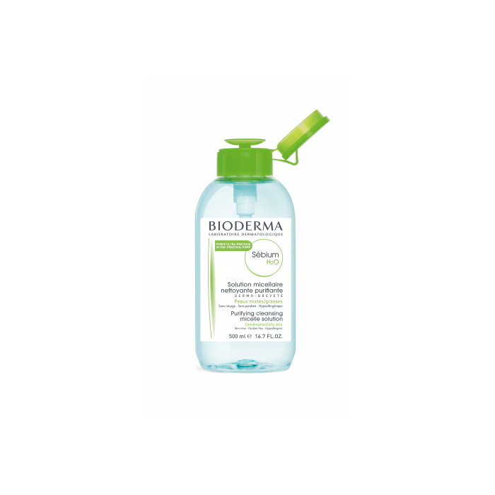 BIODERMA SÉBIUM H2O AGUA MICELAR PUMP REVERSO 500ML