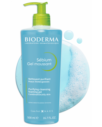 BIODERMA SÉBIUM GEL MOUSSANT 500 ML PROMO (-5 EUROS)