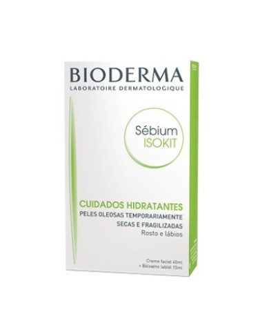 BIODERMA SÉBIUM ISOKIT SÉBIUM HYDRA 40ML+ ATODERM BÁLSAMO LABIAL 15ML