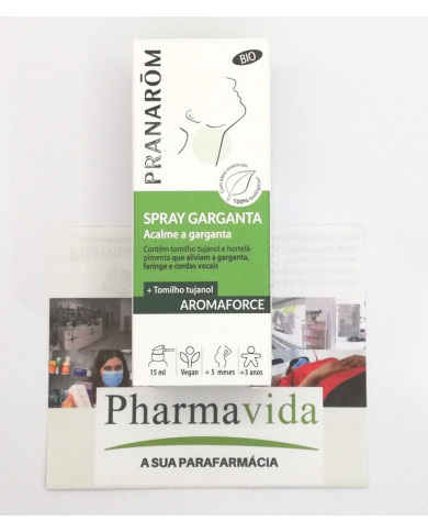 PRANAROM AROMAFORCE Spray Garganta 15ml