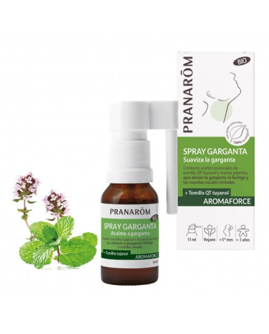 PRANAROM AROMAFORCE Spray Garganta 15ml