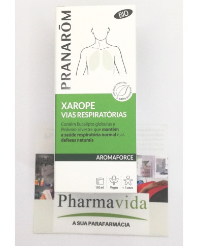 PRANAROM AROMAFORCE Xarope Vias Respiratórias 150ml