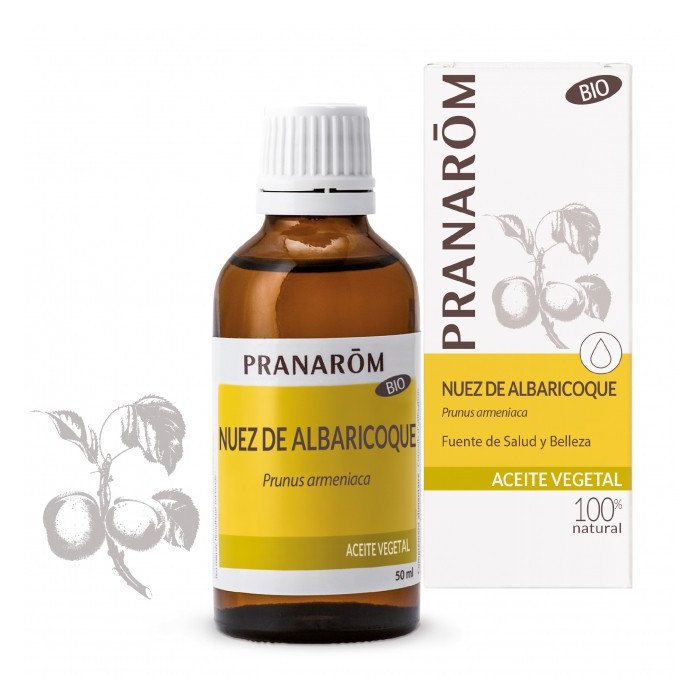 PRANAROM Óleos Vegetais Amêndoa de Alperce 50ml