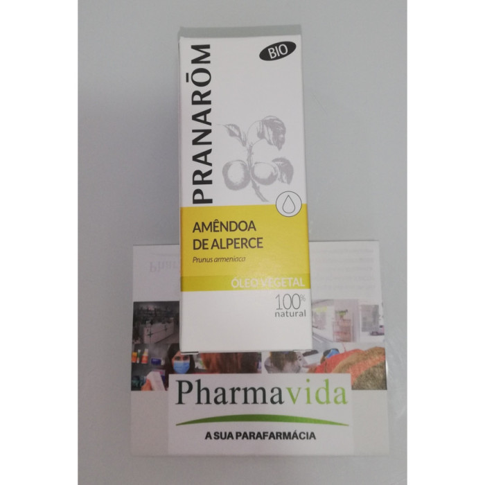 PRANAROM Óleos Vegetais Amêndoa de Alperce 50ml