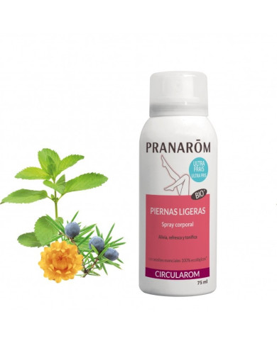 PRANAROM CIRCULAROM Spray corporal - pernas leves - 75 ml