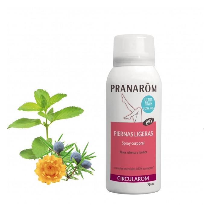 PRANAROM CIRCULAROM SPRAY CORPORAL - PIERNAS LIGERAS- 75 ml