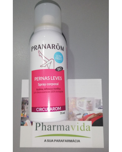 PRANAROM CIRCULAROM Spray corporal - pernas leves - 75 ml