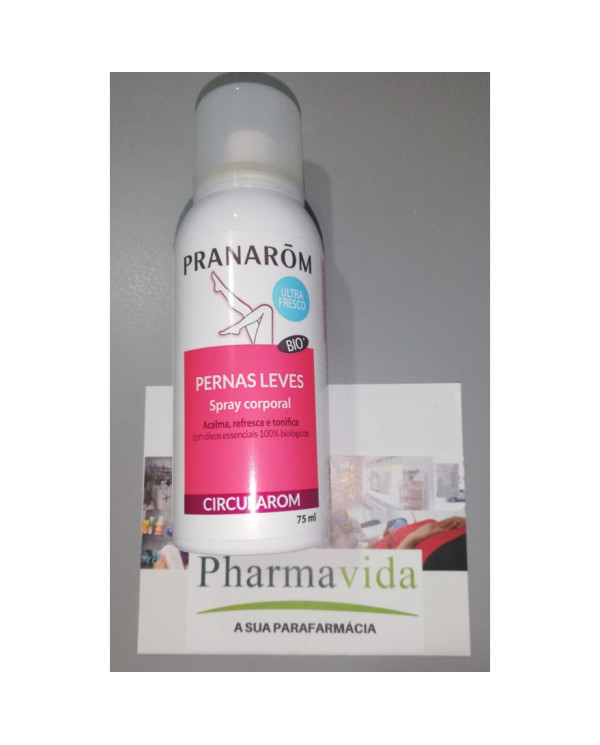 PRANAROM CIRCULAROM Spray corporal - pernas leves - 75 ml