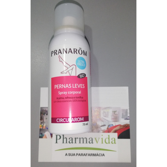 PRANAROM CIRCULAROM Spray corporal - pernas leves - 75 ml