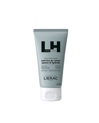 LIERAC HOMME BÁLSAMO PÓS-BARBEAR 75ML