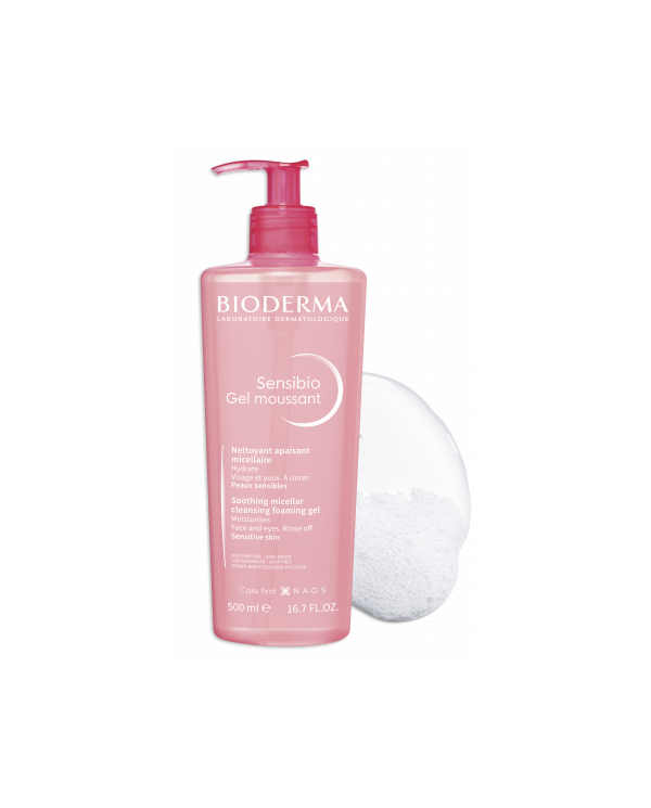 BIODERMA SENSIBIO GEL MOUSSANT 500ML