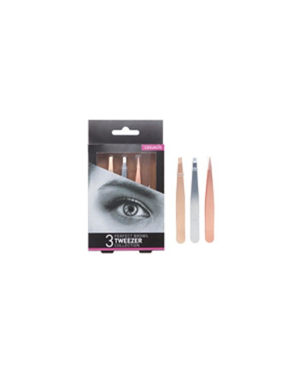 Conjunto de Pinças sobrancelhas 3 UNID