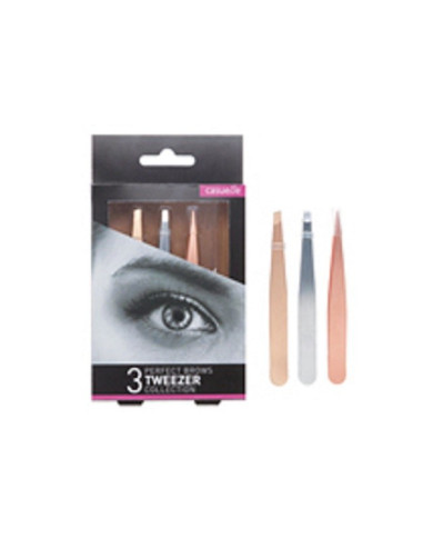 Conjunto de Pinças sobrancelhas 3 UNID