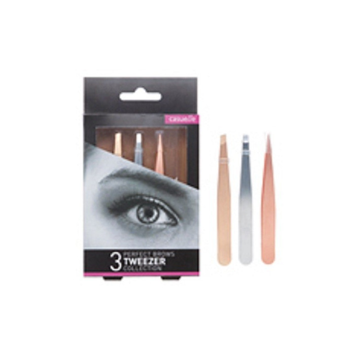 Conjunto de Pinças sobrancelhas 3 UNID
