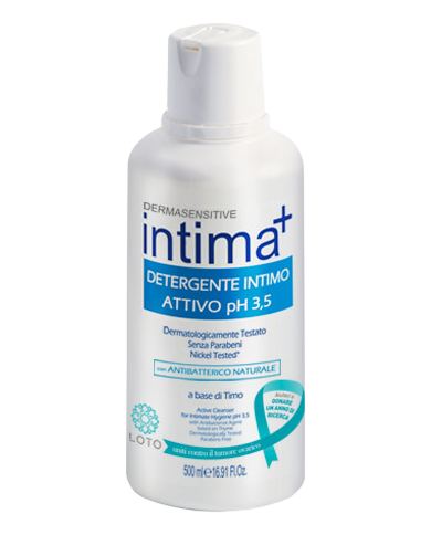 INTIMA+ SABONETE HIGIENE INTIMA pH3,5 500ML