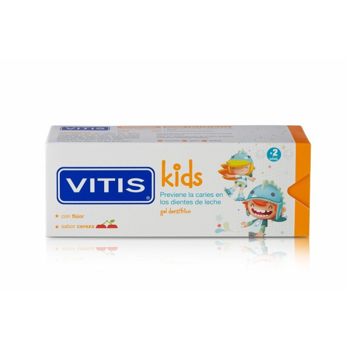 VITIS KIDS - GEL DENTAL CEREZA 50 ml