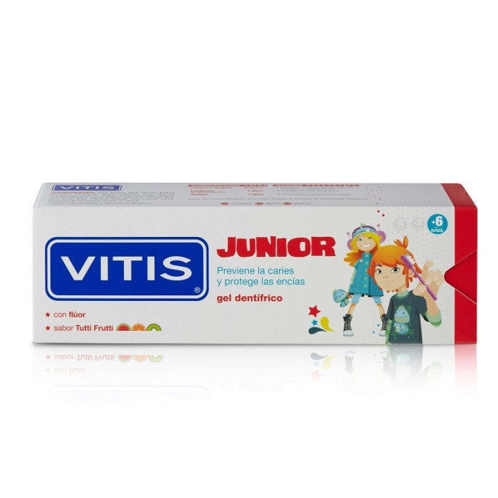 VITIS JUNIOR - GEL DENTAL TUTI-FRUTI 75 ml