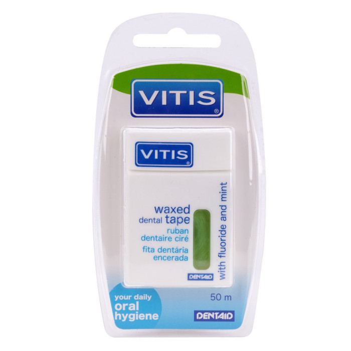 VITIS CINTA DENTAL FLÚOR/MENTA 50m