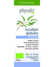 PHYSALIS ÓLEO ESSENCIAL EUCALYTUS GLOBULUS BIO 10ML