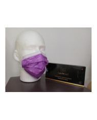 MÁSCARAS CIRÚRGICAS ROXA 10UN BEMED