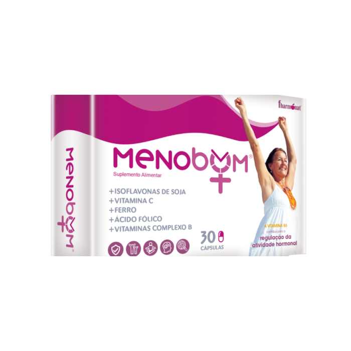 Menobom 500Mg 30 Cápsulas Fharmonat