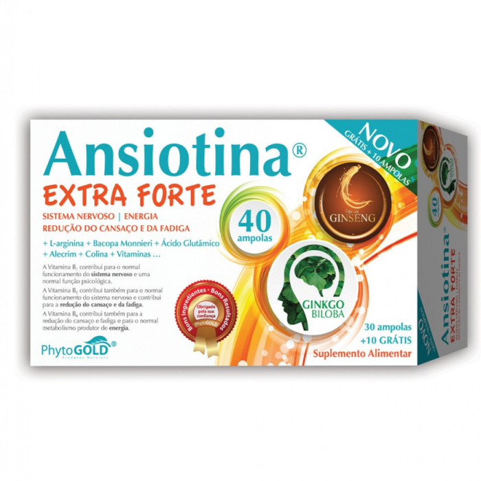 ANSIOTINA EXTRA FUERTE 30 AMPOLLAS + 10 GRATIS