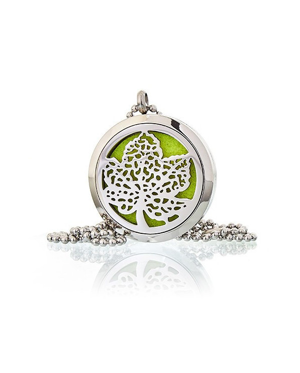 COLAR DE JOIAS DE AROMATERAPIA - Folha de 30mm