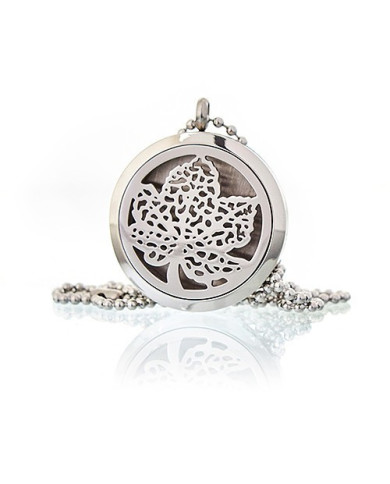 COLAR DE JOIAS DE AROMATERAPIA - Folha de 30mm