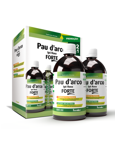 Pack Pau D’arco Forte: Compra 2 y llévate 1 gratis (2 x 500 ml)