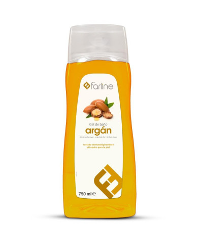 FARLINE GEL DE BANHO ARGÃO 750ML