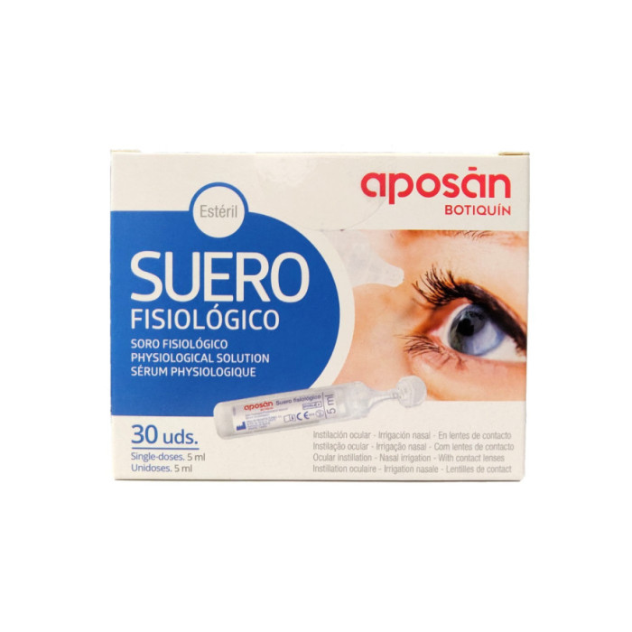 SUERO FISIOLÓGICO APOSÁN 30x 5ML