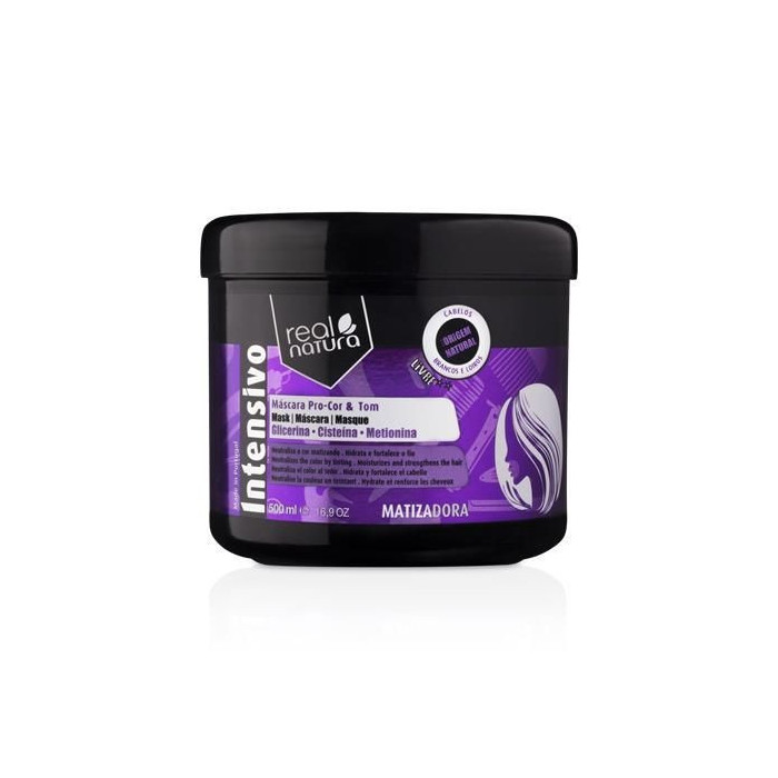 REAL NATURA MASCARILLA PRO-COR Y TONO MATIZANTE 500ML