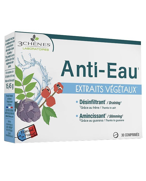 MINCINOV ANTI-EAU SUPLEMENTO ALIMENTAR 30 COMPRIMIDOS