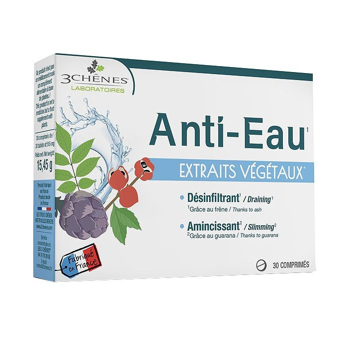 MINCINOV ANTI-EAU SUPLEMENTO ALIMENTAR 30 COMPRIMIDOS