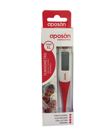 TERMÓMETRO DIGITAL FLEXÍVEL PEDIÁTRICO XL APOSAN 1 UNIDADE