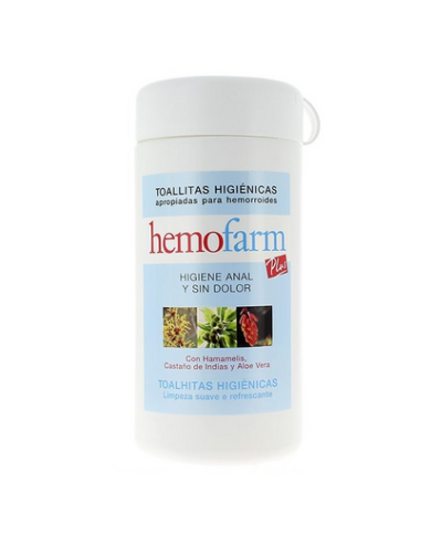 Hemofarm Toalhita Húmida X 60